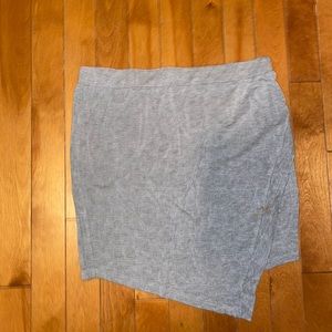 Grey Mini Skirt